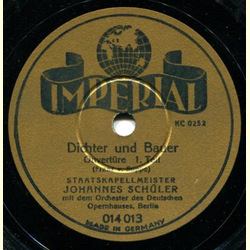 Johannes Schler - Dichter und Bauer (Supp) Ouverture