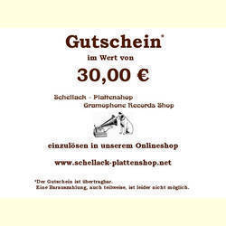 Geschenk-Gutschein ber 30 EUR