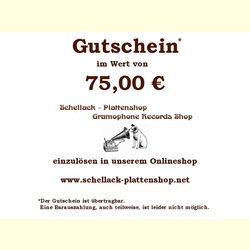 Geschenk-Gutschein ber 75 EUR
