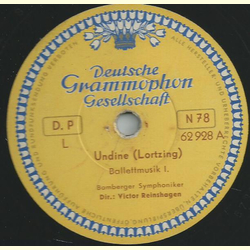 Bamberger Symphoniker: Victor Reinshagen / Wrttembergisches Staatsorchester: Ferdinand Leitner  - Undine (Lortzing)  / Zar und Zimmermann (Lortzing)