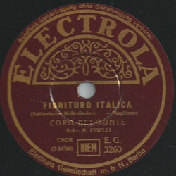 Coro Belmonte - Gui, Gui / Fiorituro Italica