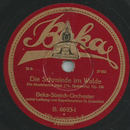 Beka-Streich-Orchester - Die Schmiede im Walde / Stndchen