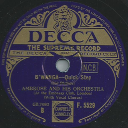 Ambrose and his Orchestra - Fire Dance / Bwanga