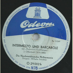 Die Nordwestdeutsche Philharmonie: Wilhelm Schchter - Holzschuhtanz / Intermezzo und Barcarole
