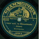 Kirchenchor - Schlaf wohl, du Himmelsknabe / Transeamus 