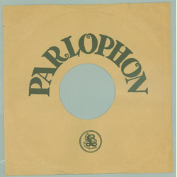 Original Parlophon(e) Cover fr 25er Schellackplatten