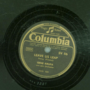 Gene Krupa - Leave us leap / Whats this