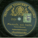 Isiphon-Ball-Orchester - Mensch, sei helle / Pppchen Liese