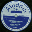 Jimmy Wilson - Honey Bee / Please believe me