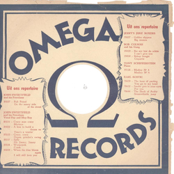 Original Omega Cover fr 25er Schellackplatten A2 C