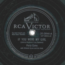 Perry Como - If you were my girl / I cross my fingers