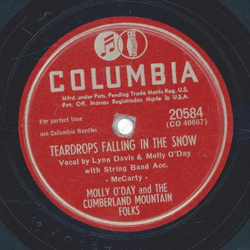 Molly oDay  - Coming down from god / Teardrops falling in the snow