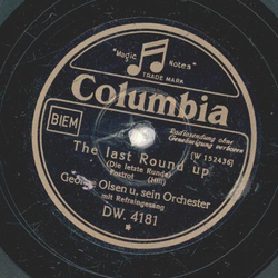 George Olsen - The last round up / This time its love