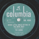 The Avons - Seven little Girls sitting in the back seat /...