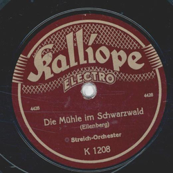 Streich-Orchester - Die Post im Walde / Die Mhle im Schwarzwald 