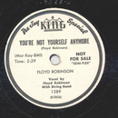Floyd Robinson with String Band - Youre Not Yourself...