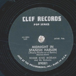 Roger King Mozian - Midnight in spanish Harlem / Love for Sale