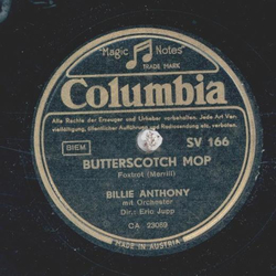 Billie Anthony - Kiddygeddin / Butterscotch Mop