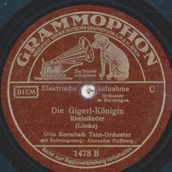 Otto Kermbach - Der Klarinettisten-Fluch / Die Gigerl-Knigin