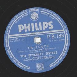 The Beverley Sisters - I saw Mommy kissing Santa Claus / Triplets