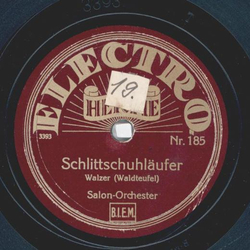 Salon-Orchester - Mondnacht auf der Alster / Schlittschuhlufer 