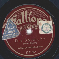 Barnabas von Geczy / Kalliope-Streich-Orchester - Gromtterchen / Die Spieluhr