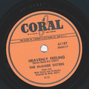 The McGuire Sisters - Heavenly feeling / Goodnight,...