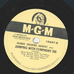 George Shearing Quintet - Ill remember April / Jumping with Symphony sid