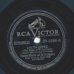 Freddy Martin - Come to the mardi gras / Lolita Lopez