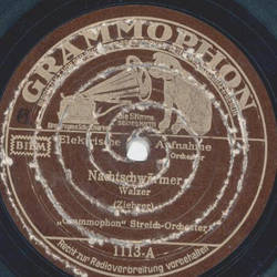 Grammophon-Streich-Orchester - Nachtschwrmer / Knstlerleben