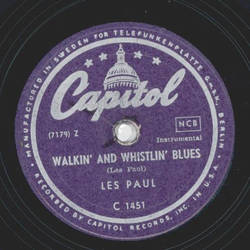 Les Paul & Mary Ford - How High the Moon / Walkin and Whistlin Blues