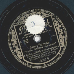 S. Bechet und Noble Sissless Swingsters - Viper Mad / Sweet Patootie