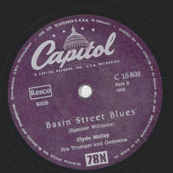 Clyde McCoy - Basin Street Blues / St. Louis Blues
