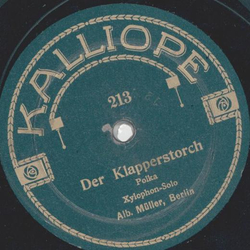 Xylophon-Solo, Alb. Mller - Gretchens Lieblingstanz / Der Klapperstorch