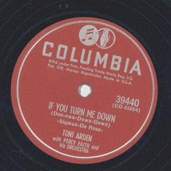 Toni Arden - If you turn me down / Invitation to a broken heart