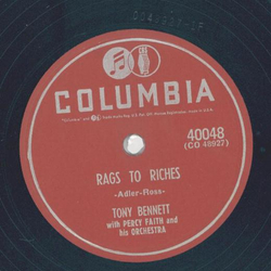 Tony Bennett - Rags to Riches / Here comes that Heartache again