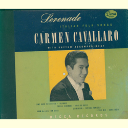 Carmen Cavallaro - Serenade, Italian Folk Songs (4 Records) 