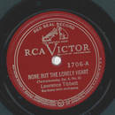 Lawrence Tibbett - None but the lonely heart / Myself...