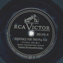 Tommy Dorsey - Cocktails for Two / Old Black Joe