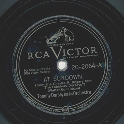 Tommy Dorsey - At Sundown / To Me