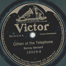 Barney Bernard - Cohen at the Telephone / Goldstein goes...