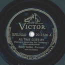 Rudy Valle, Artie Shaw - As Time Goes By / Two In One Blues