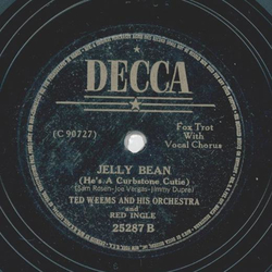 Ted Weems, Red Ingle - The Man from the South / Jelly Bean