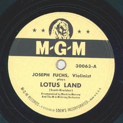 Joseph Fuchs - Lotus Land / Intermezzo