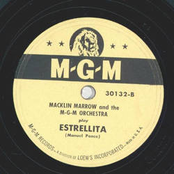 Macklin Marrow - My lost love / Estrellita