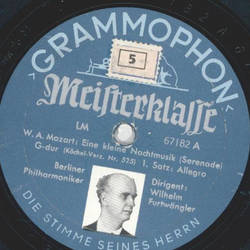 Wilhelm Furtwngler / Leopold Ludwig - W.A. Mozart: Eine kleine Nachtmusik / W.A. Mozart: Cosi fan tutte (3 Records)