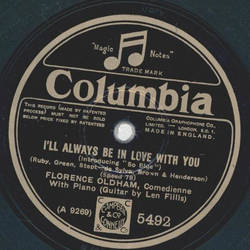 Florence Oldham - Do Something / Ill always be in Love with you