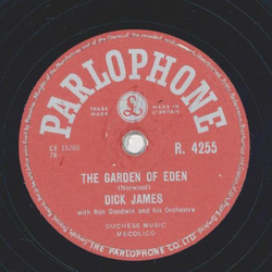 Dick James - The Garden of Eden / I accuse