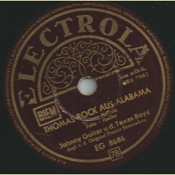Johnny Guitar und die Texas Boys - Oklahoma Tom / Thomas Rock aus Alabama
