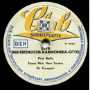 Der frhliche Harmonika-Otto - Pico Bello; Etwas Mut,...